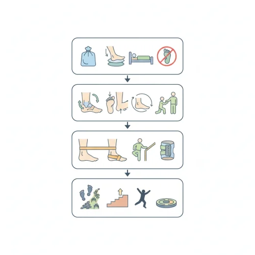 שלבי שיקום שבר בקרסול